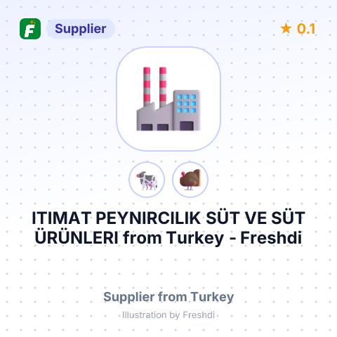 ITIMAT PEYNIRCILIK SÜT VE SÜT ÜRÜNLERI – summary card, no photo uploaded yet