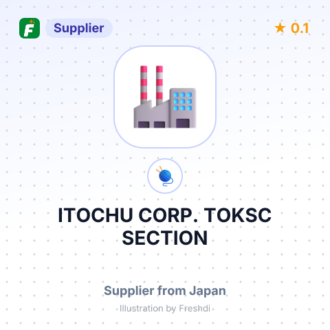 ITOCHU CORP. TOKSC SECTION – summary card, no photo uploaded yet