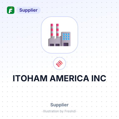 ITOHAM AMERICA INC – summary card, no photo uploaded yet