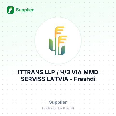 ITTRANS LLP / Ч/З VIA MMD SERVISS LATVIA – summary card, no photo uploaded yet