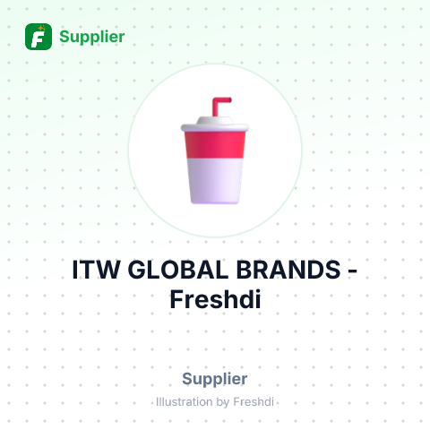 ITW GLOBAL BRANDS – summary card, no photo uploaded yet