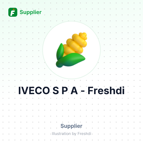 IVECO S P A – summary card, no photo uploaded yet
