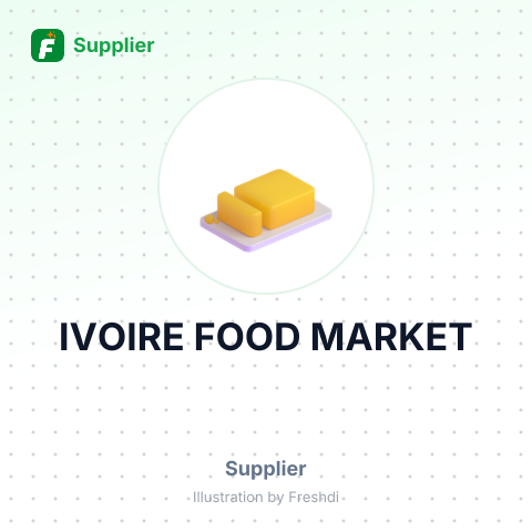 IVOIRE FOOD MARKET – summary card, no photo uploaded yet