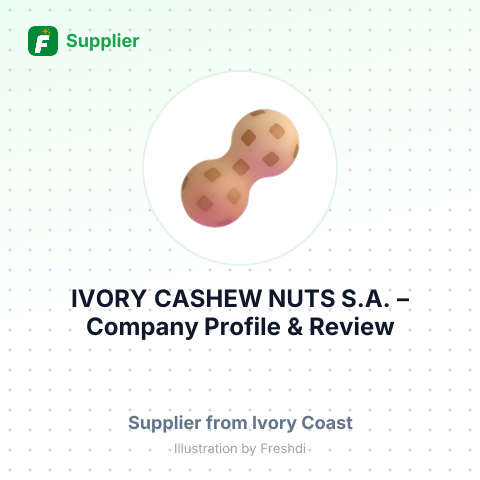 IVORY CASHEW NUTS S.A. – summary card, no photo uploaded yet