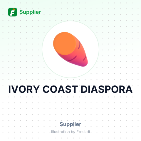 IVORY COAST DIASPORA – summary card, no photo uploaded yet