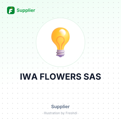 IWA FLOWERS SAS – summary card, no photo uploaded yet