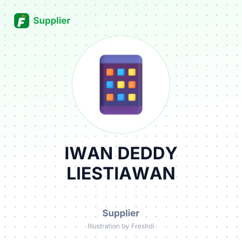 IWAN DEDDY LIESTIAWAN – summary card, no photo uploaded yet