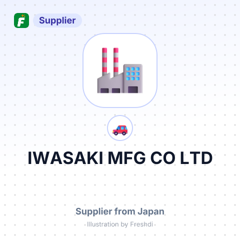 IWASAKI MFG CO LTD – summary card, no photo uploaded yet