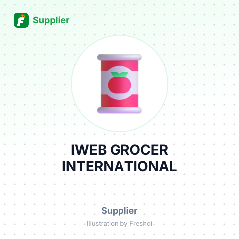 IWEB GROCER INTERNATIONAL – summary card, no photo uploaded yet