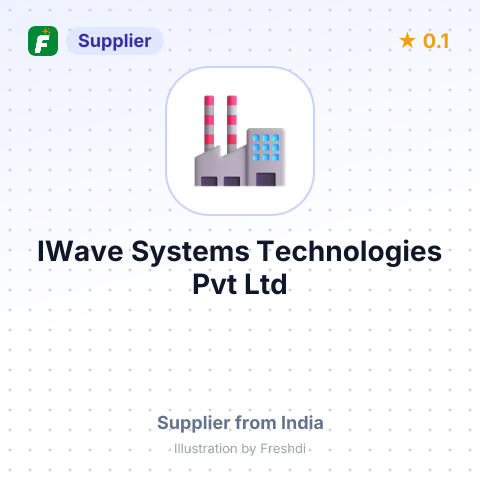 IWave Systems Technologies Pvt Ltd – summary card, no photo uploaded yet
