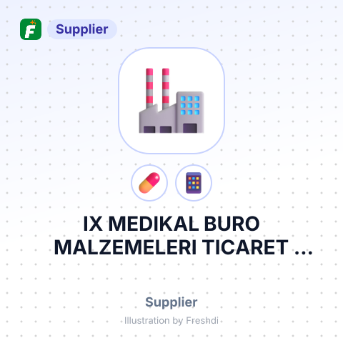 IX MEDIKAL BURO MALZEMELERI TICARET LIMITED – summary card, no photo uploaded yet