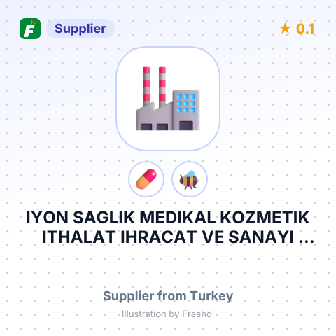 IYON SAGLIK MEDIKAL KOZMETIK ITHALAT IHRACAT VE SANAYI TICARET LIMITED SIRKETI – summary card, no photo uploaded yet