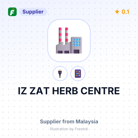 IZ ZAT HERB CENTRE – summary card, no photo uploaded yet