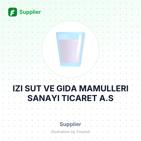 IZI SUT VE GIDA MAMULLERI SANAYI TICARET A.S – summary card, no photo uploaded yet