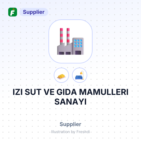 IZI SUT VE GIDA MAMULLERI SANAYI – summary card, no photo uploaded yet