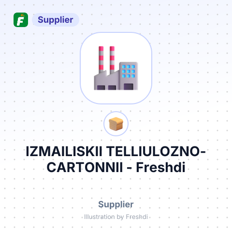 IZMAILISKII TELLIULOZNO-CARTONNII – summary card, no photo uploaded yet