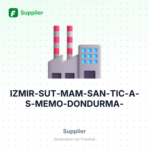 IZMIR SUT MAM. SAN. TIC. A.S. ( MEMO DONDURMA ) – summary card, no photo uploaded yet