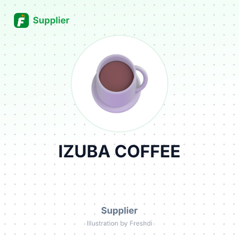 IZUBA COFFEE – summary card, no photo uploaded yet