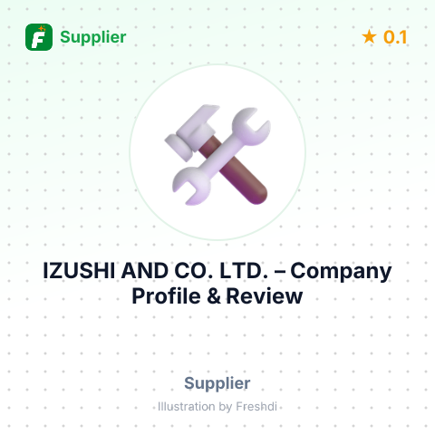IZUSHI AND CO.,LTD. – summary card, no photo uploaded yet