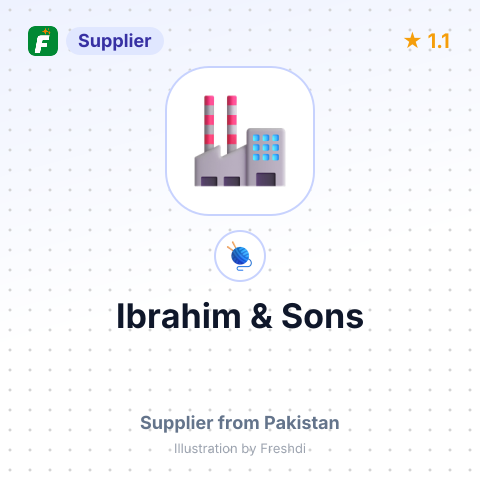 Ibrahim & Sons – summary card, no photo uploaded yet