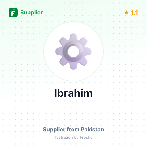 Ibrahim  – summary card, no photo uploaded yet