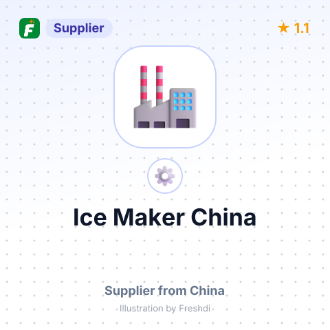 Ice Maker China – summary card, no photo uploaded yet