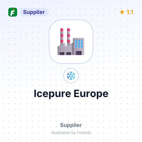 Icepure Europe – summary card, no photo uploaded yet