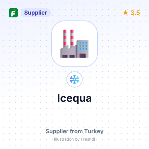 Icequa – summary card, no photo uploaded yet