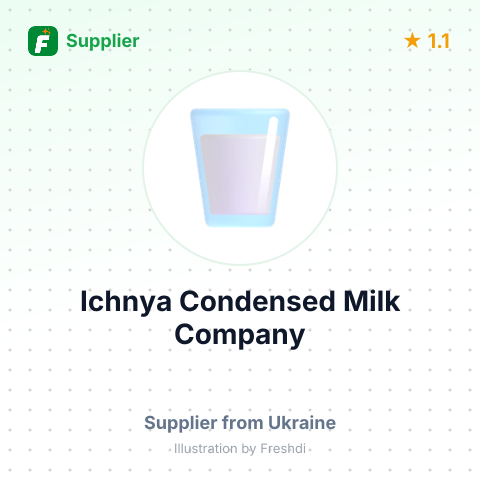 Ichnya Condensed Milk Company – summary card, no photo uploaded yet