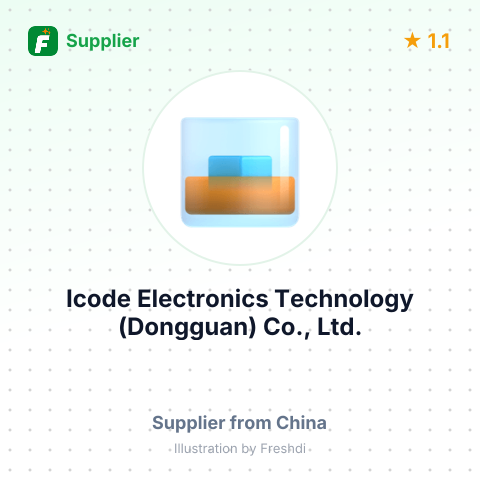 Icode Electronics Technology (Dongguan) Co., Ltd. – summary card, no photo uploaded yet