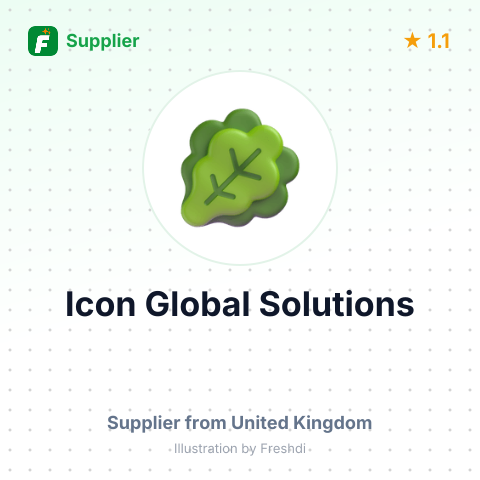 Icon Global Solutions – summary card, no photo uploaded yet