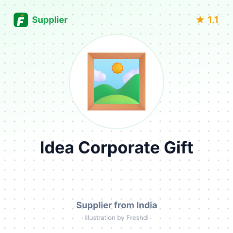 Idea Corporate Gift – summary card, no photo uploaded yet