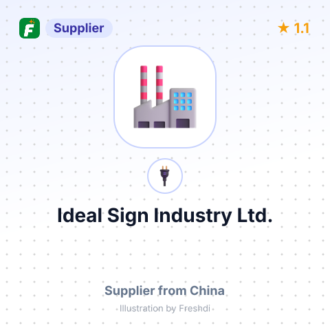 Ideal Sign Industry Ltd. – summary card, no photo uploaded yet