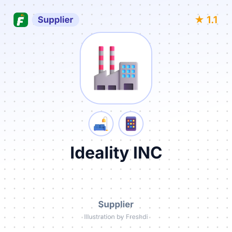 Ideality INC – summary card, no photo uploaded yet