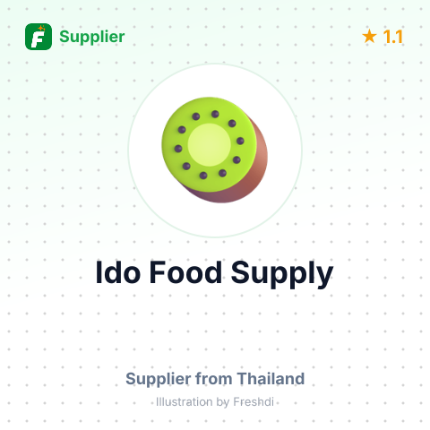 Ido Food Supply  – summary card, no photo uploaded yet
