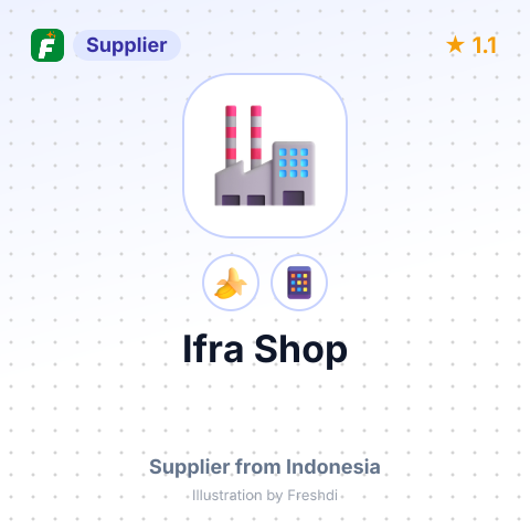 Ifra Shop  – summary card, no photo uploaded yet