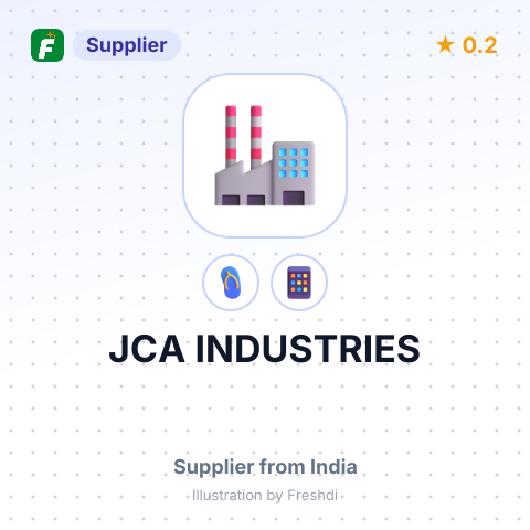 JCA INDUSTRIES  – summary card, no photo uploaded yet