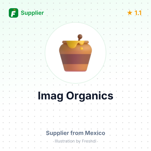 Imag Organics  – summary card, no photo uploaded yet
