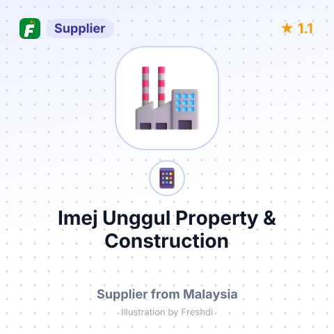 Imej Unggul Property & Construction – summary card, no photo uploaded yet