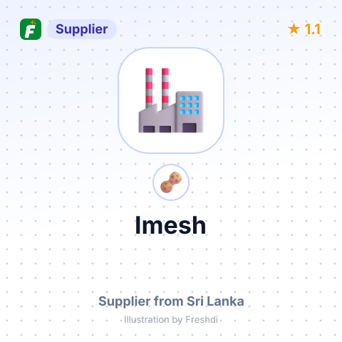 Imesh  – summary card, no photo uploaded yet