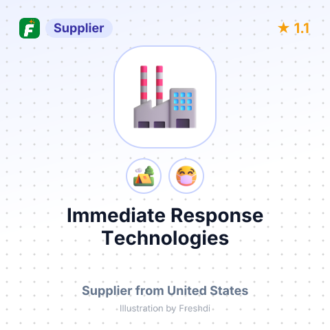 Immediate Response Technologies – summary card, no photo uploaded yet
