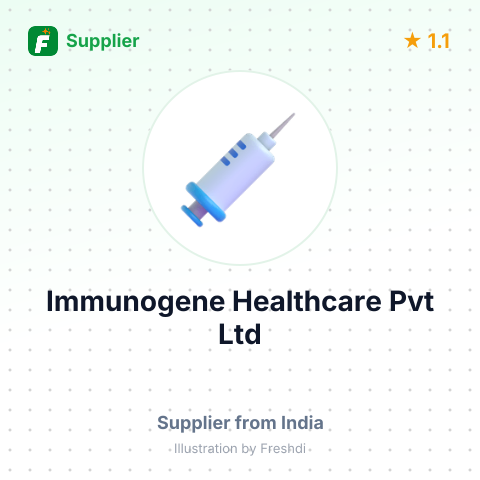 Immunogene Healthcare Pvt Ltd   – summary card, no photo uploaded yet