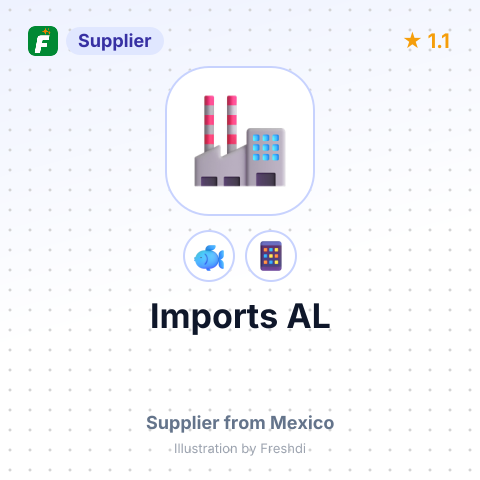 Imports AL  – summary card, no photo uploaded yet