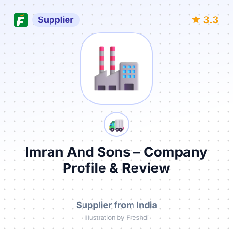 Imran And Sons – summary card, no photo uploaded yet