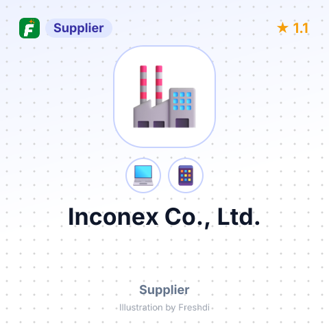 Inconex Co., Ltd. – summary card, no photo uploaded yet