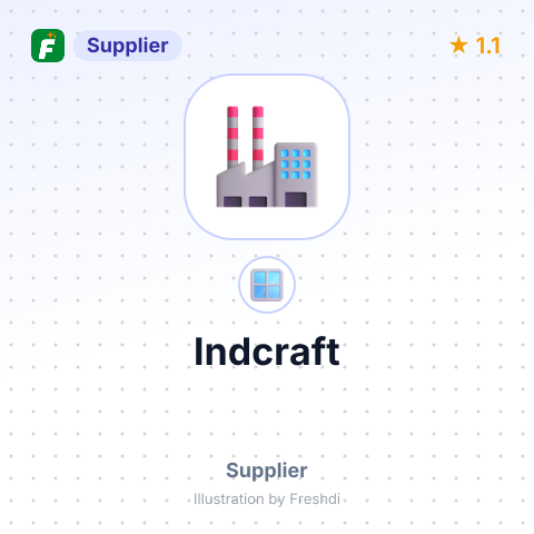 Indcraft – summary card, no photo uploaded yet