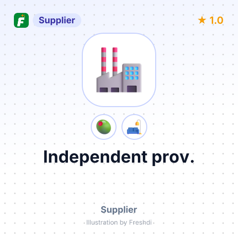 Independent prov. – summary card, no photo uploaded yet