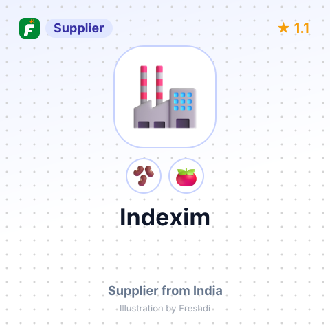Indexim  – summary card, no photo uploaded yet