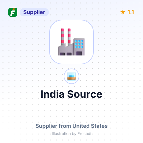 India Source – summary card, no photo uploaded yet