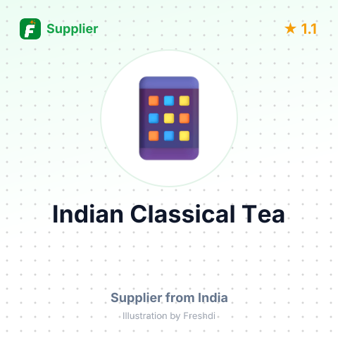 Indian Classical Tea  – summary card, no photo uploaded yet